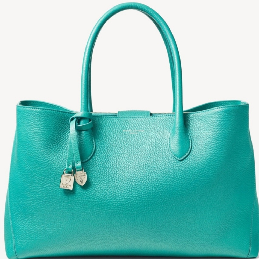 Aspinal of London Chalkhill Blue London Tote